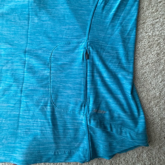 New Balance Blue Quarter-Zip Long-Sleeve Pullover - Picture 4 of 5